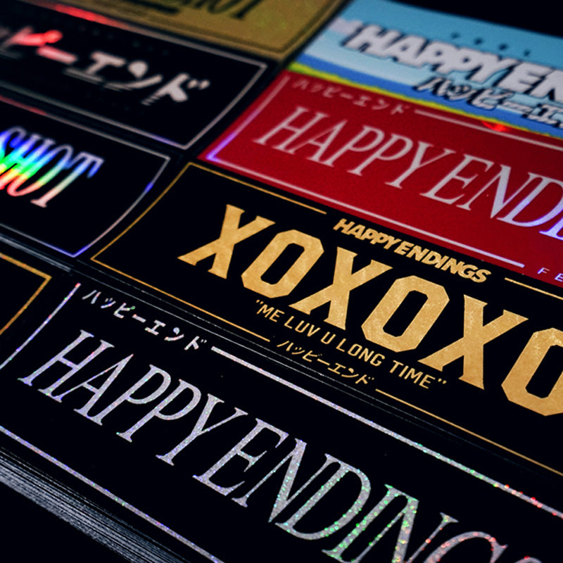 Stickers - Happy Endings - Automotive & Lifestyle Brand