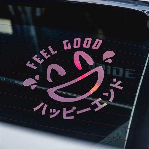 Car Stickers - Happy Endings - Automotive & Lifestyle Brand