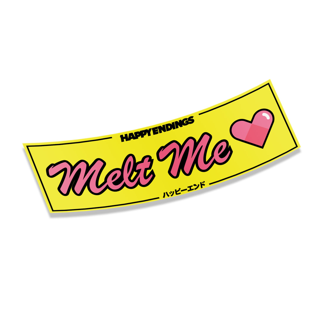 Sticker - Melt Me (Oil Slick) - Happy Endings - Automotive & Lifestyle Brand
