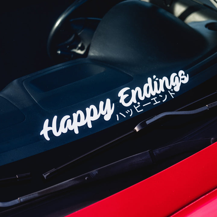 Cut Vinyl - Happy And You Know It 18" - Happy Endings - Automotive & Lifestyle Brand