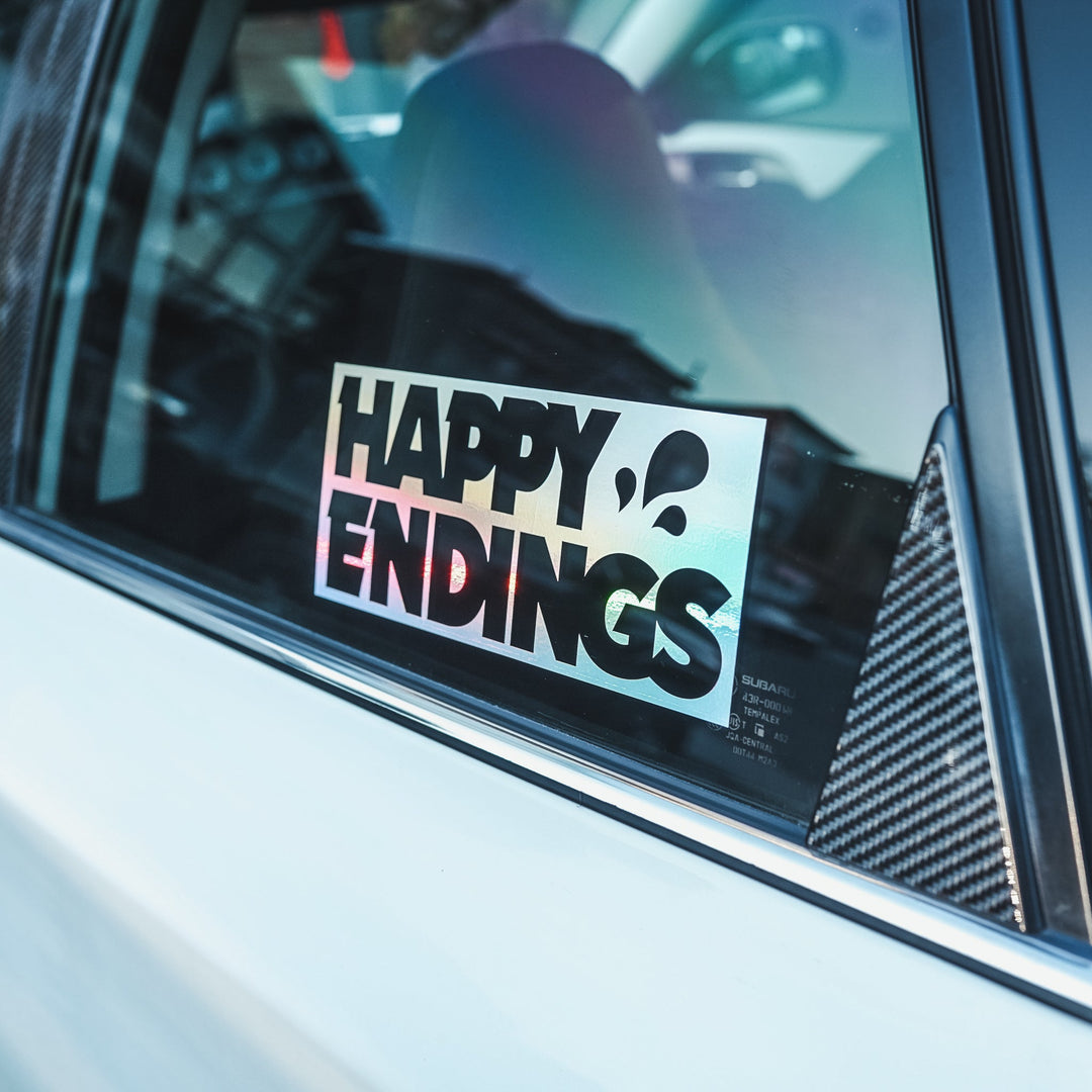 Cut Vinyl - Reverse Drip - Happy Endings - Automotive & Lifestyle Brand