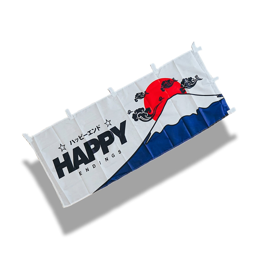 Nobori Flag - Mount Fuji - Happy Endings - Automotive & Lifestyle Brand