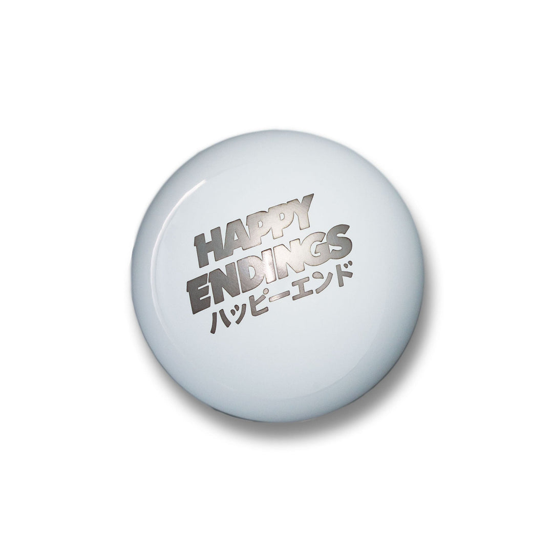 Shift Knob - Glossy White (Weighted) - Happy Endings - Automotive & Lifestyle Brand