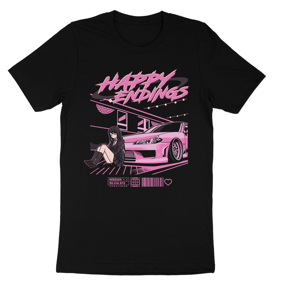T-Shirt - S15 Dreams (Unisex) - Happy Endings - Automotive & Lifestyle Brand