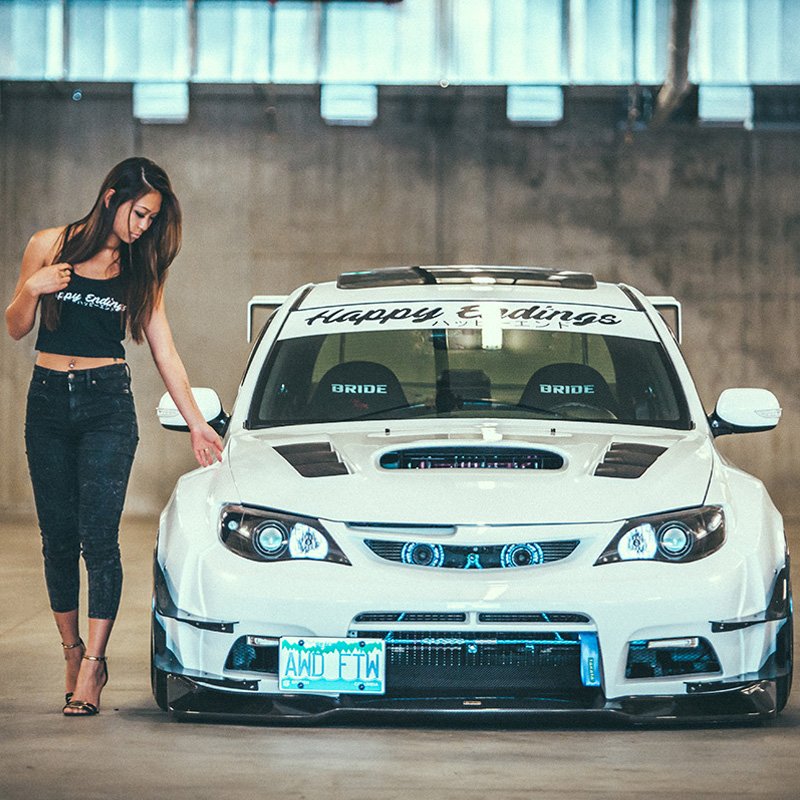 Car Windshield Banners - Happy Endings - Automotive & Lifestyle Brand
