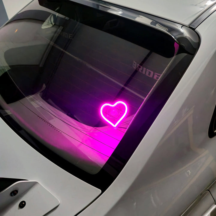 Glow Lights - Neon Hearts - Happy Endings - Automotive & Lifestyle Brand