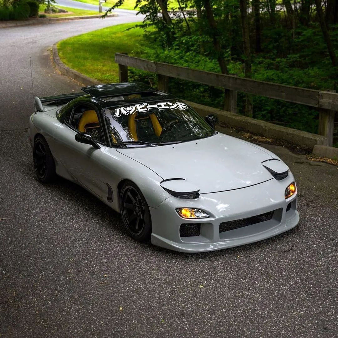 Windshield Banner- Japanese Graffiti 40"