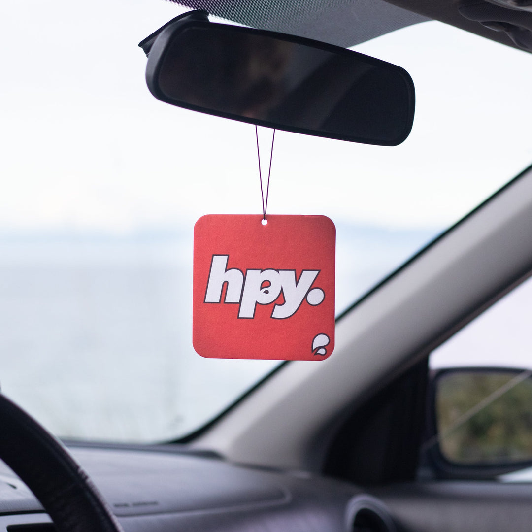 Air Freshener - Big Red - Happy Endings - Automotive & Lifestyle Brand