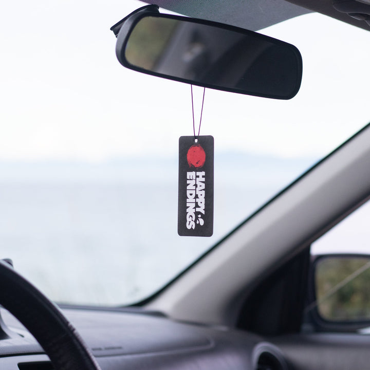 Air Freshener - Red Sun - Happy Endings - Automotive & Lifestyle Brand