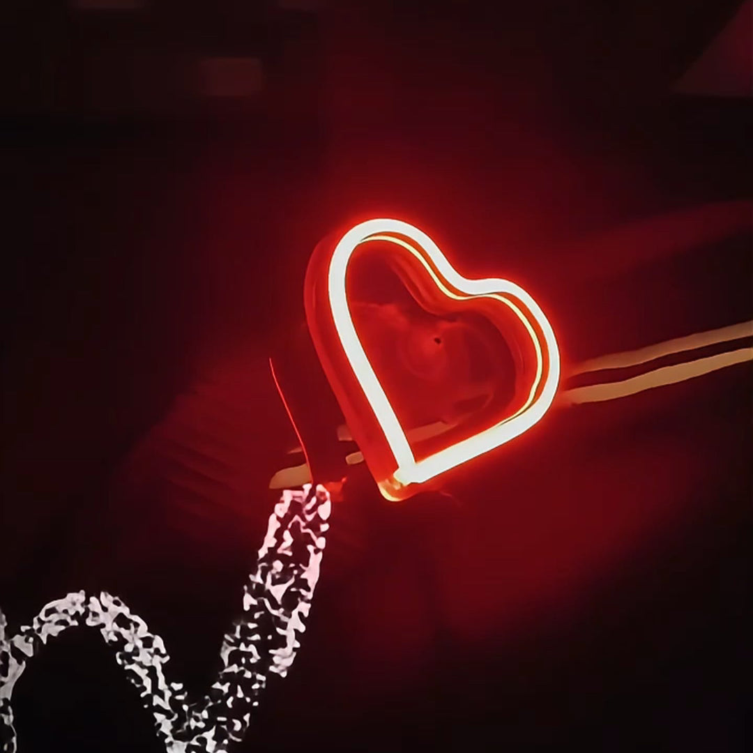 Glow Lights - Neon Hearts - Happy Endings - Automotive & Lifestyle Brand