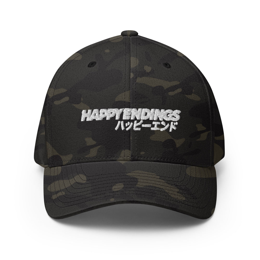 Hats - Flexfit (Camo) - Happy Endings - Automotive & Lifestyle Brand