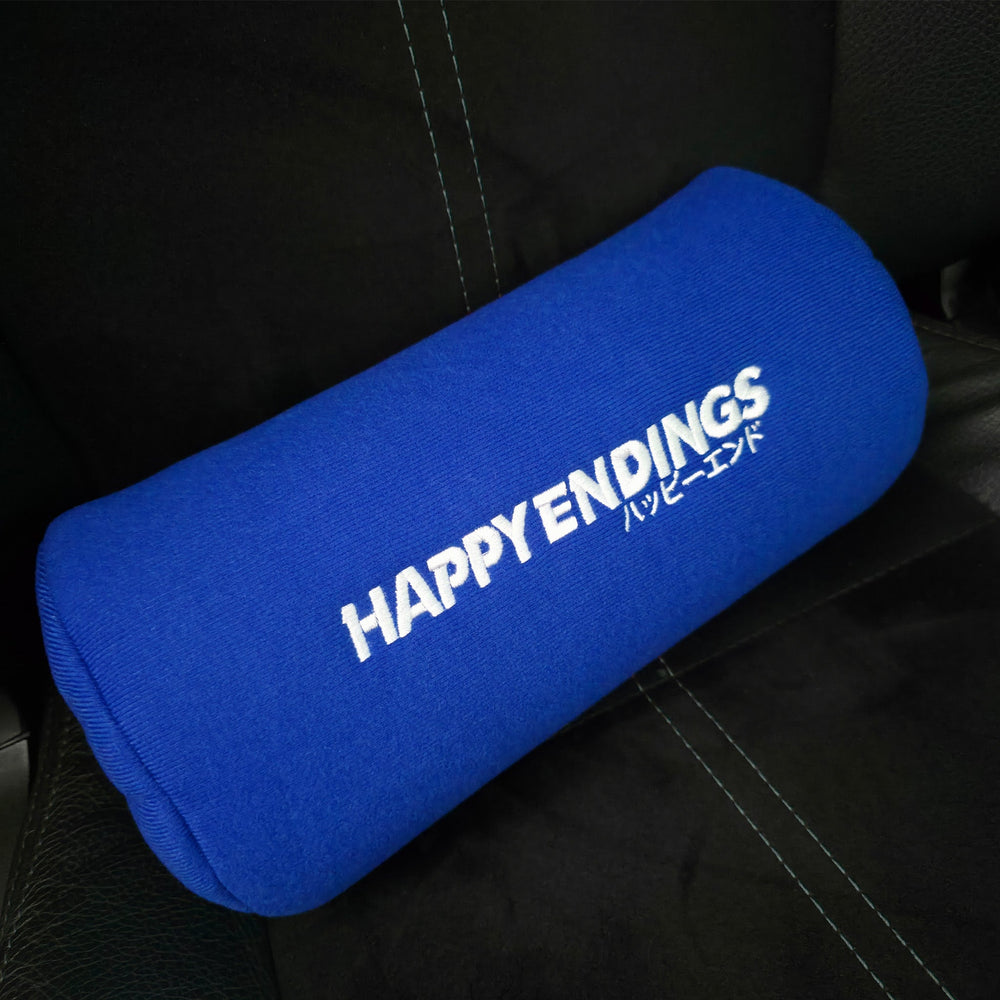Headrest Pillow - Blue (Pair) - Happy Endings - Automotive & Lifestyle Brand