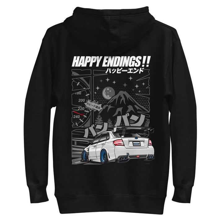 Hoodie - Subae Nights - Happy Endings - Automotive & Lifestyle Brand