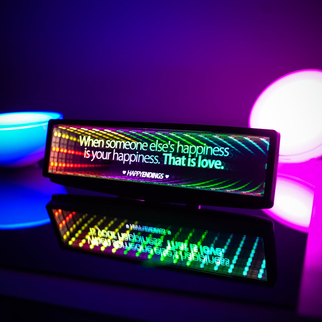 LED Infinity Mirrors - That is Love - Happy Endings - Automotive & Lifestyle Brand