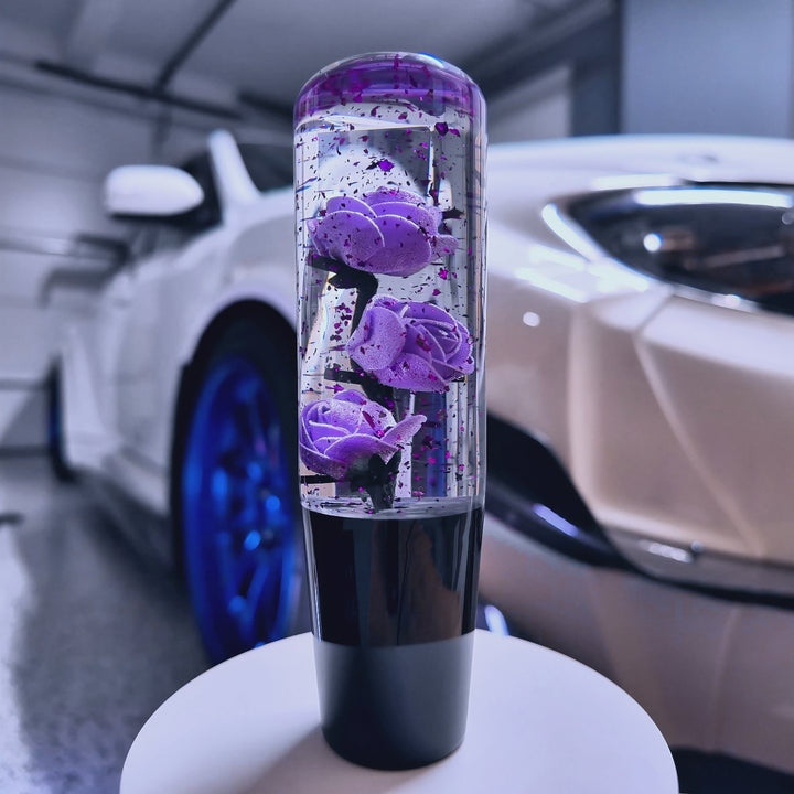 Shift Knob - Sparkling Roses (Violet)