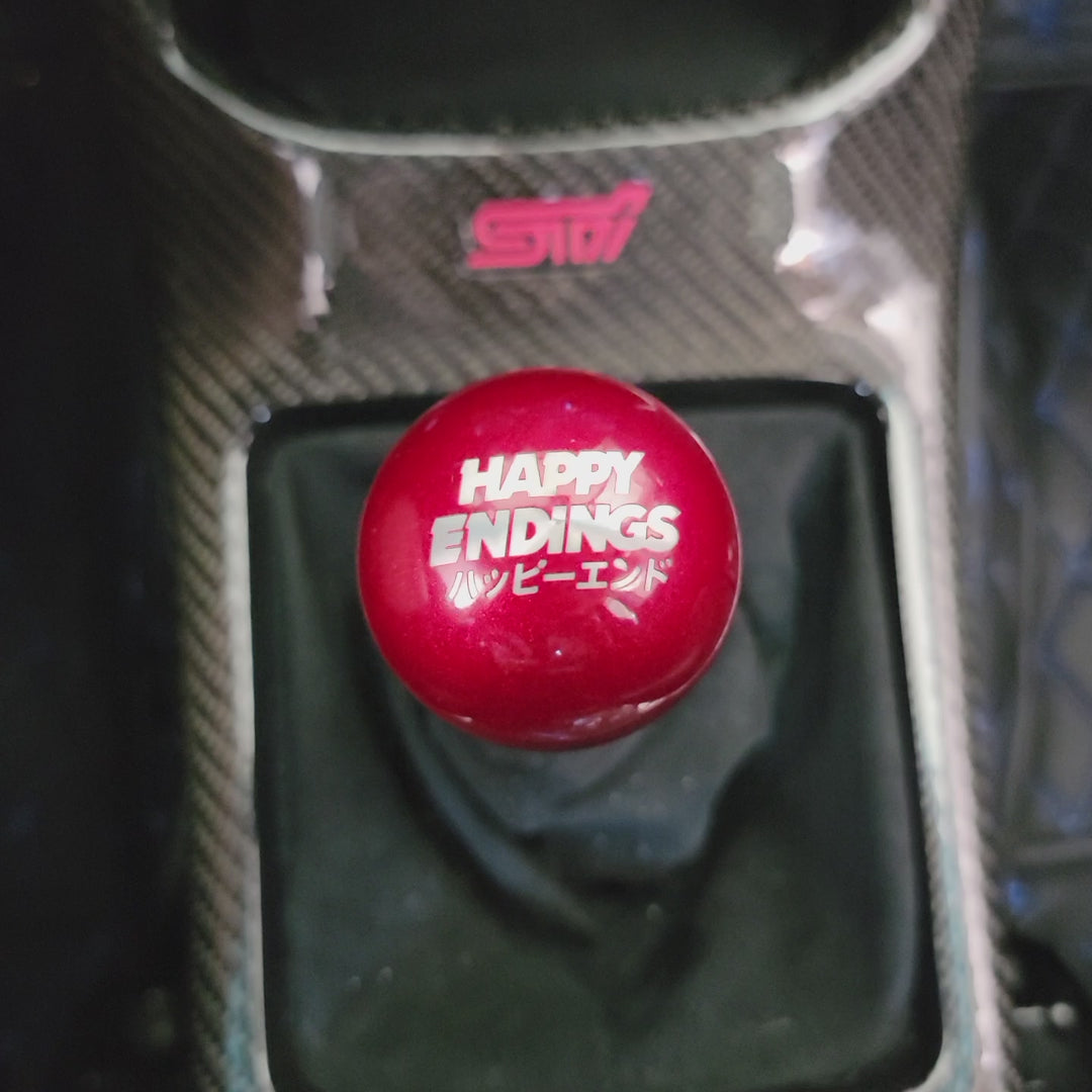 Shift Knob - Candy Red (Weighted)