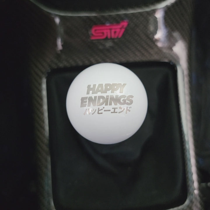 Shift Knob - Gloss White (Weighted)