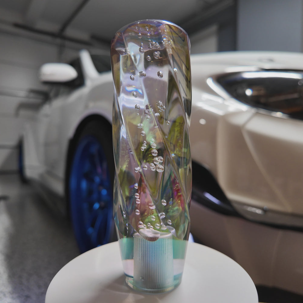 Happy Endings 6-inch Rainbow Soda Pop Resin Shift Knob