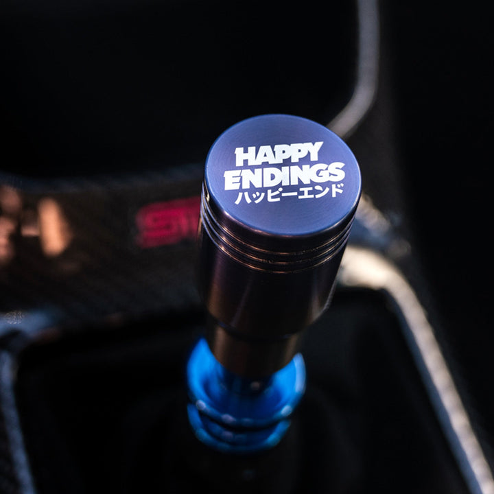 Shift Knob - Burnt Titanium Piston - Happy Endings - Automotive & Lifestyle Brand