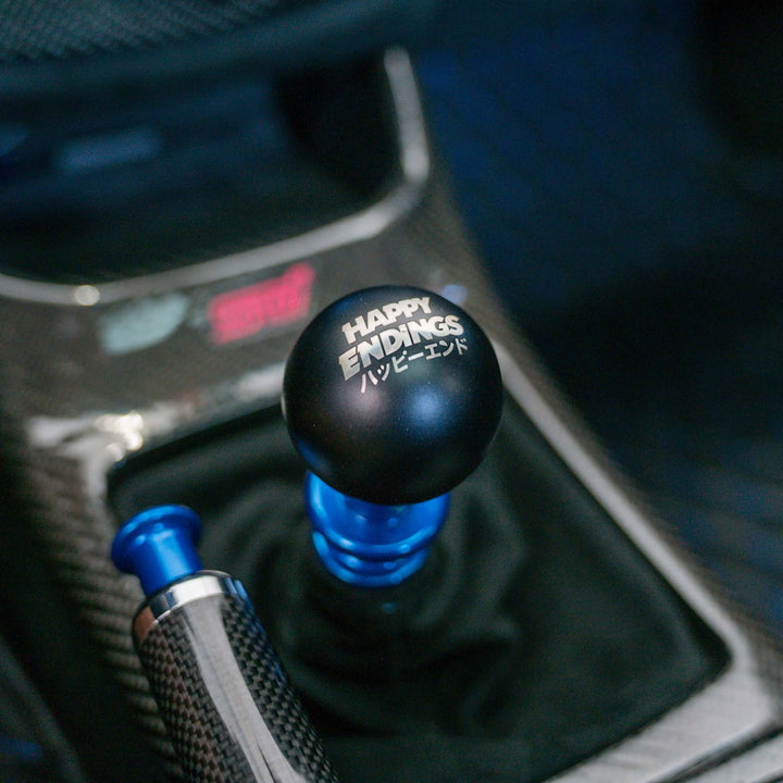 Shift Knob - Matte Black (Weighted) - Happy Endings - Automotive & Lifestyle Brand