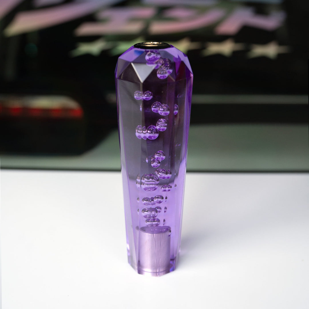 Shift Knob - Purple Soda Pop - Happy Endings - Automotive & Lifestyle Brand