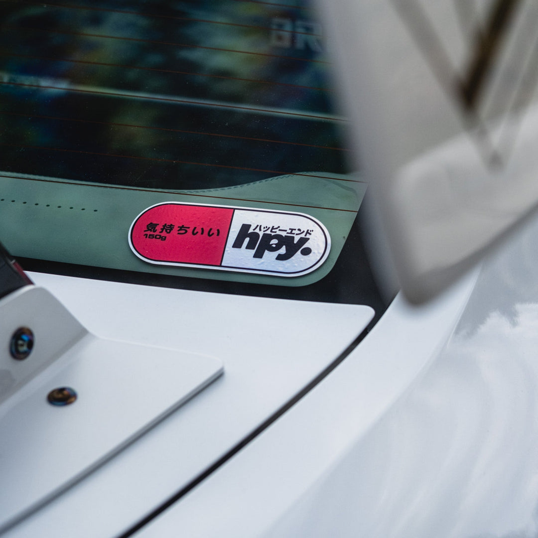 Sticker - Happy Vibes - Happy Endings - Automotive & Lifestyle Brand
