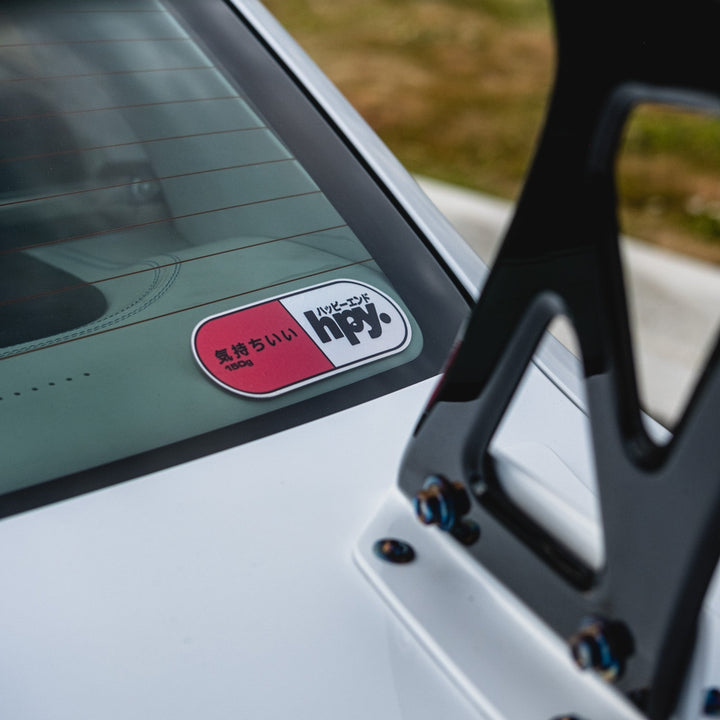 Sticker - Happy Vibes - Happy Endings - Automotive & Lifestyle Brand