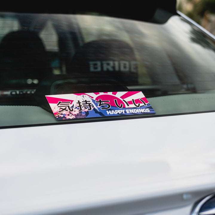 Sticker - Japan - Happy Endings - Automotive & Lifestyle Brand