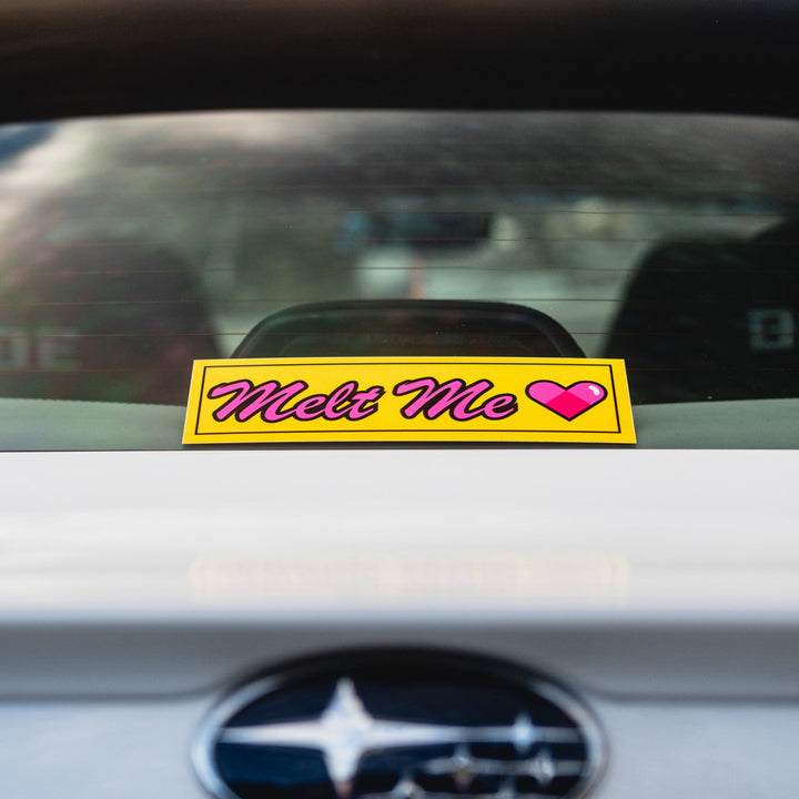 Sticker - Melt Me (Oil Slick) - Happy Endings - Automotive & Lifestyle Brand