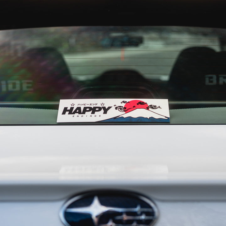Sticker - Mount Fuji (Oil Slick) - Happy Endings - Automotive & Lifestyle Brand