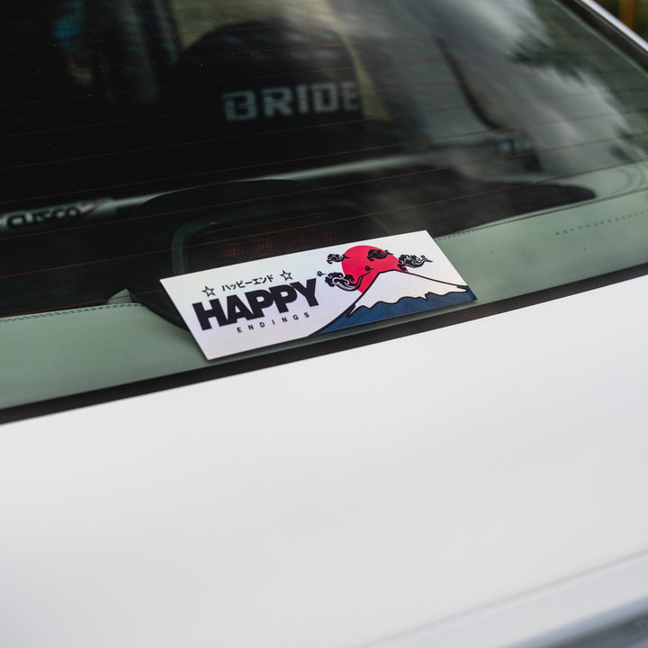 Sticker - Mount Fuji (Oil Slick) - Happy Endings - Automotive & Lifestyle Brand