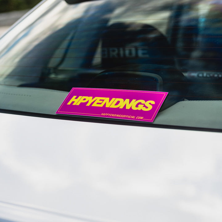 Sticker - Pinky Swear (Oil Slick) - Happy Endings - Automotive & Lifestyle Brand