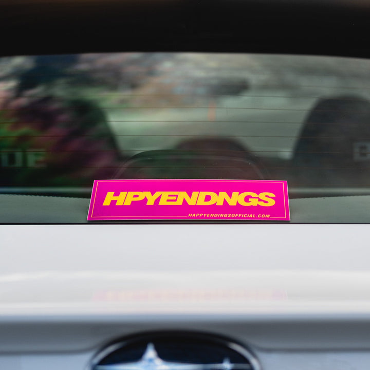 Sticker - Pinky Swear (Oil Slick) - Happy Endings - Automotive & Lifestyle Brand