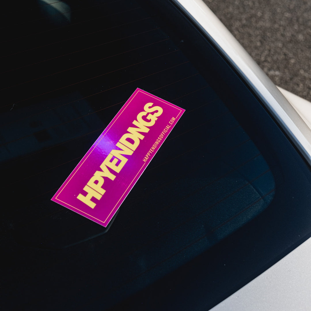 Sticker - Pinky Swear (Oil Slick) - Happy Endings - Automotive & Lifestyle Brand