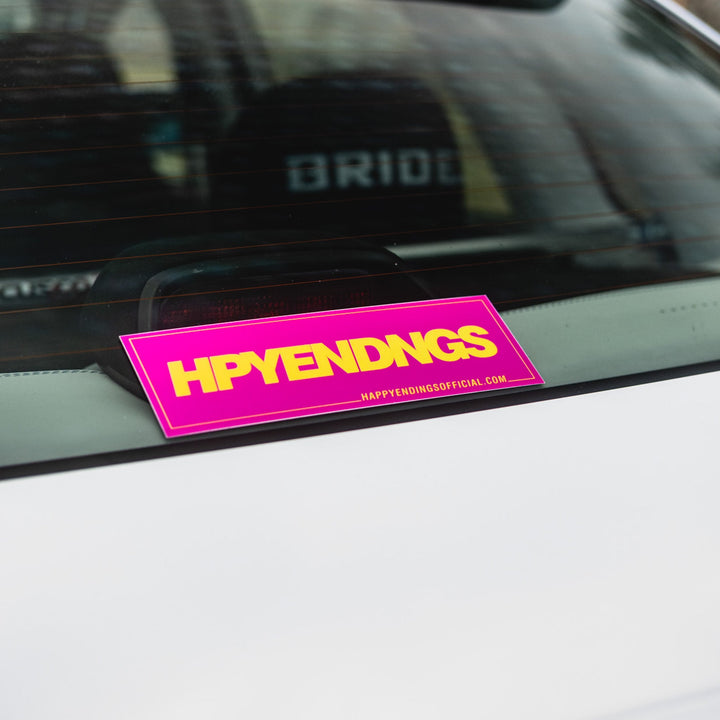 Sticker - Pinky Swear (Oil Slick) - Happy Endings - Automotive & Lifestyle Brand