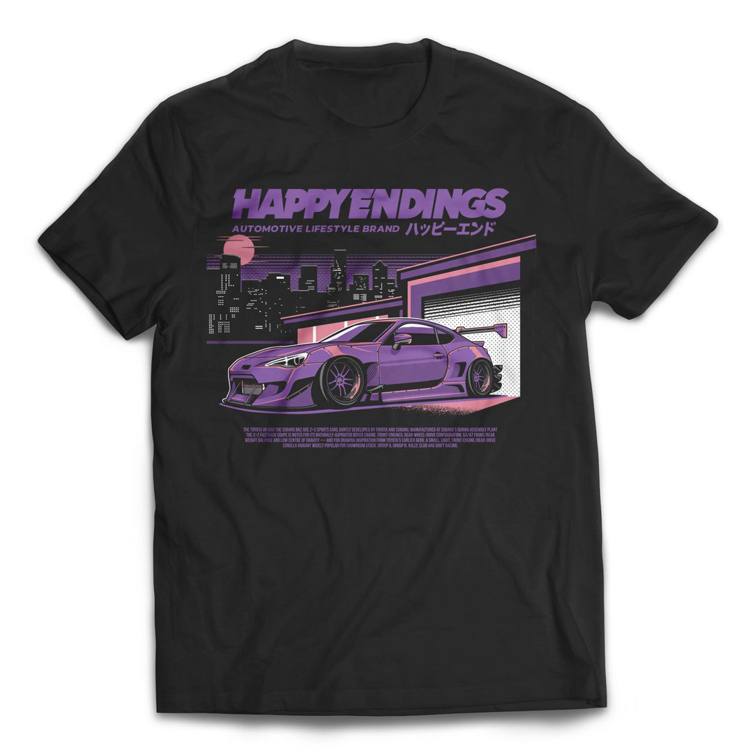 T-Shirt - FRS (Unisex) - Happy Endings - Automotive & Lifestyle Brand