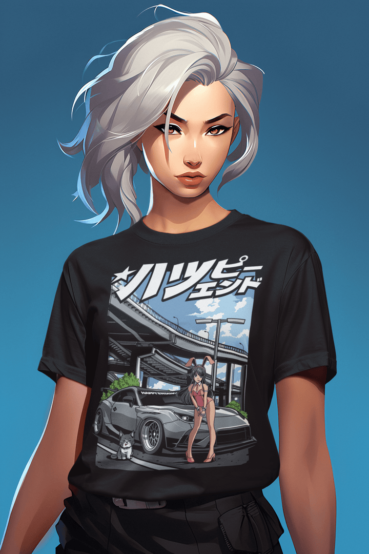 T-shirt - GR86 Bunny Girl - Happy Endings - Automotive & Lifestyle Brand