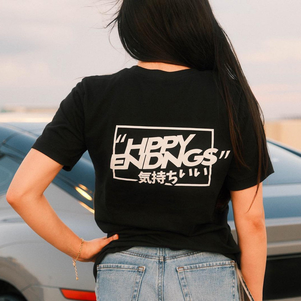 T-Shirt - Hppy Endngs (Unisex) - Happy Endings - Automotive & Lifestyle Brand