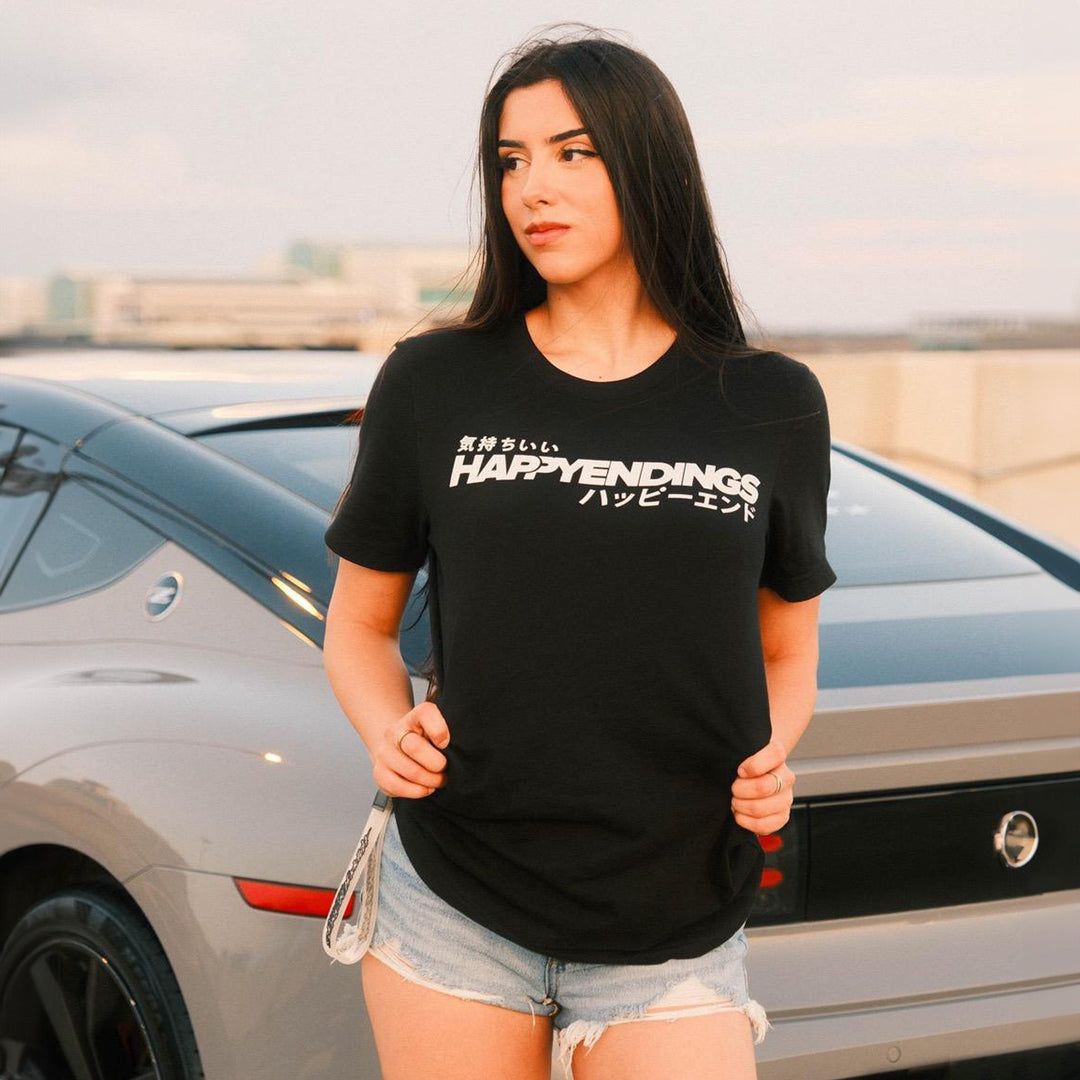 T-Shirt - Hppy Endngs (Unisex) - Happy Endings - Automotive & Lifestyle Brand