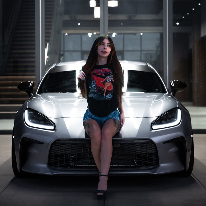 T-shirt - RX7 Hottie (Unisex) - Happy Endings - Automotive & Lifestyle Brand