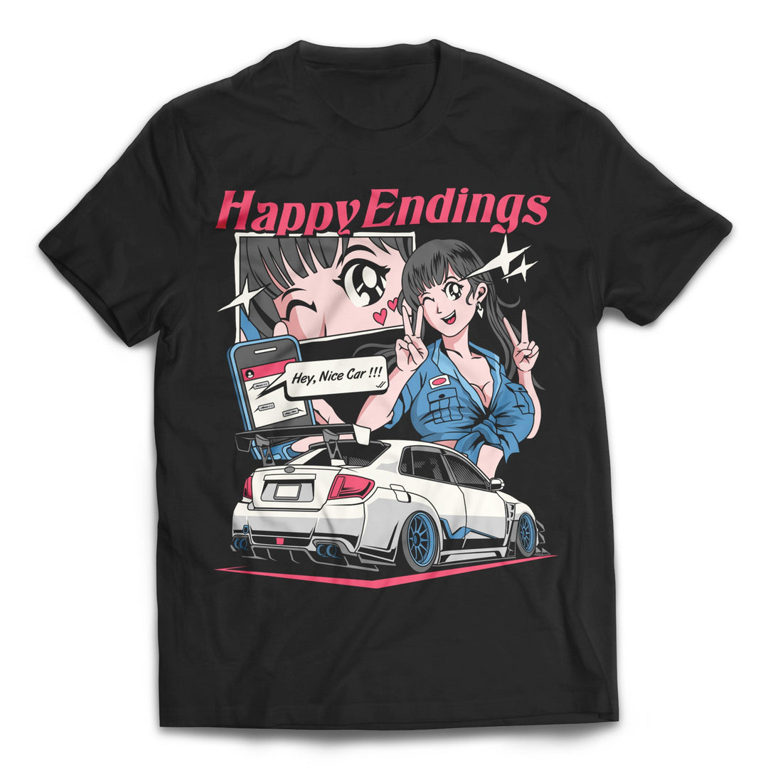 T-Shirt - Subae Love (Unisex) - Happy Endings - Automotive & Lifestyle Brand