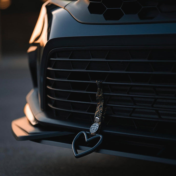 Tsurikawa - Black Heart (Golden Clouds Strap) - Happy Endings - Automotive & Lifestyle Brand