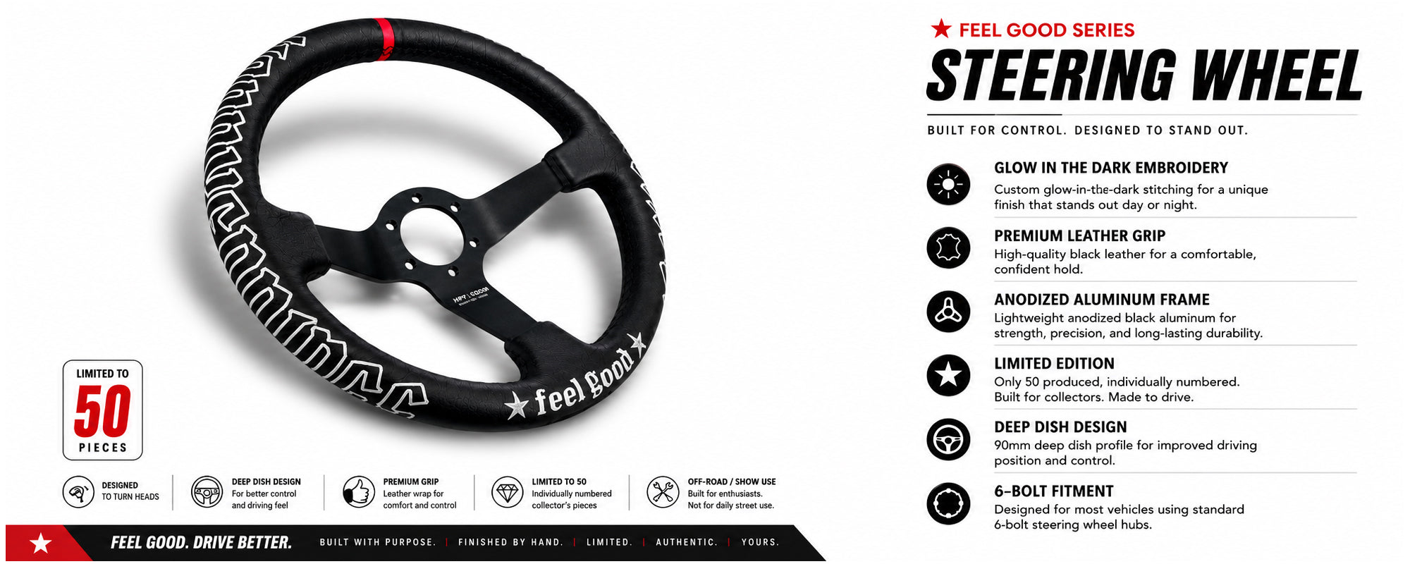 Shop the Limited Edition Glow-In-The-Dark Steering Wheel