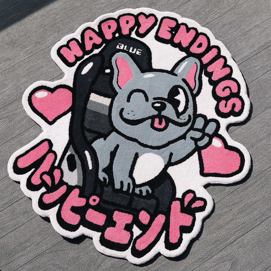 Rug - French Bulldog (Limited Edition) - Happy Endings - Automotive & Lifestyle Brand