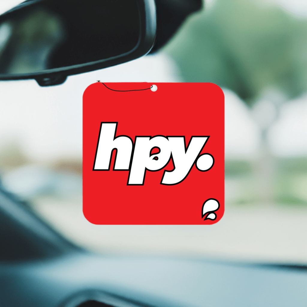 Air Freshener - Big Red - Happy Endings - Automotive & Lifestyle Brand