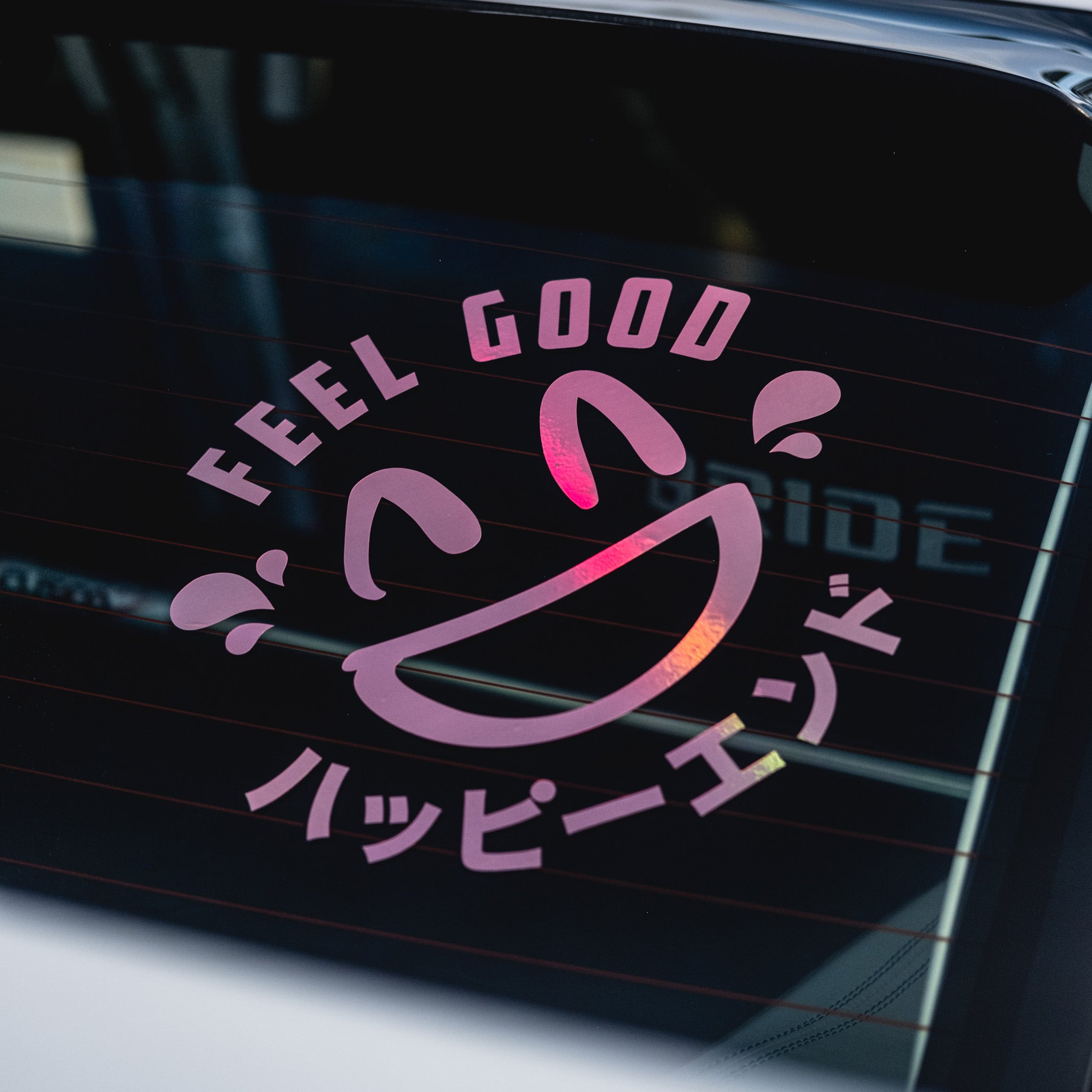 Smiley Face Vinyl Die Cut Decal Sticker – Happy Smile, Mana Decals, For Car Laptop Cup Window