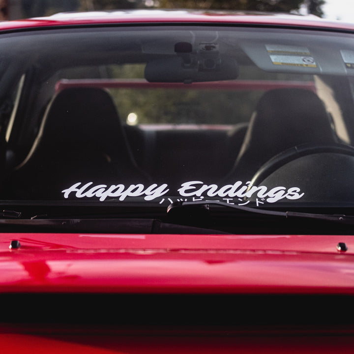 Cut Vinyl - Happy And You Know It 18" - Happy Endings - Automotive & Lifestyle Brand