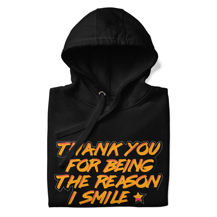 Hoodie - I Smile (Black) - Happy Endings - Automotive & Lifestyle Brand