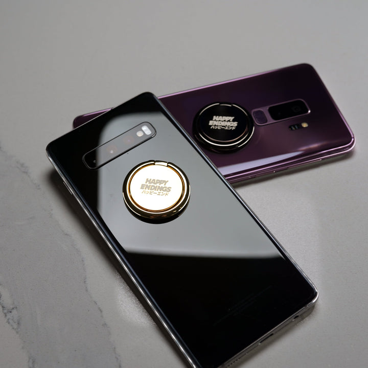 Phone Ring & Car Mount - Black Edition - Happy Endings - Automotive & Lifestyle Brand