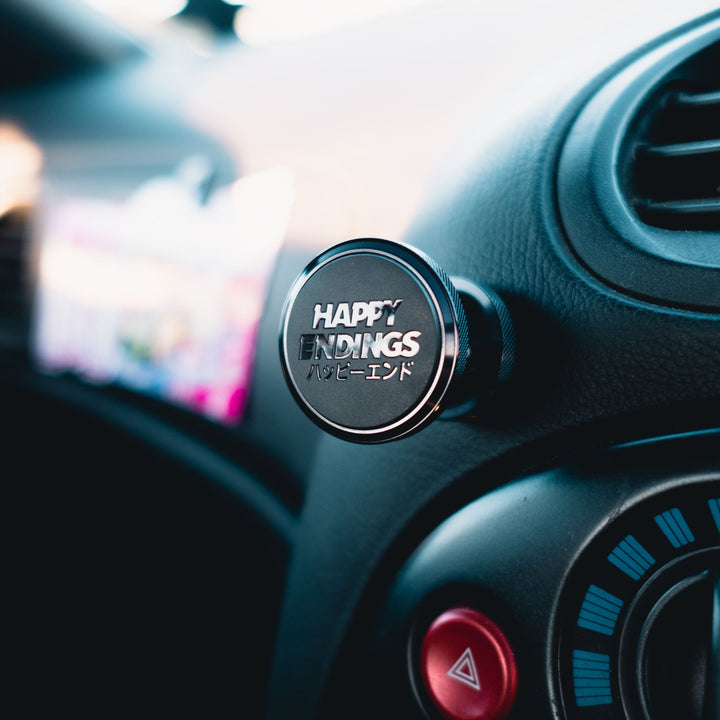 Phone Ring & Car Mount - Black Edition - Happy Endings - Automotive & Lifestyle Brand